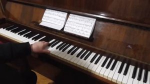 Разучиваем на ф-но:Чайковский  Мазурка .