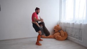 Растяжка быстро и без боли. Прикол.