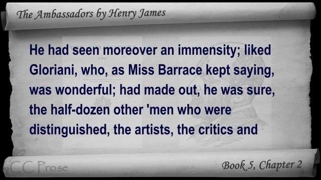 Book 05 - The Ambassadors Audiobook By Henry James (Chs 01-03)