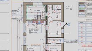 Проектное разделение по отделке стен. Дизайн чертежи