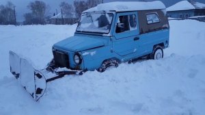 Луаз на цепях, лебедка в деле!