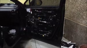 Lexus NX200 шумоизоляция дверей и замена штатных динамиков