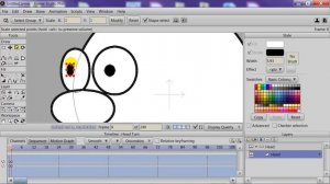 Animating a Head Turn with Smart Bones in Anime Studio Pro 9