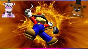 Freddy and Funtime Freddy REACT to SMG4: Freddy's Spaghetteria Security Breach