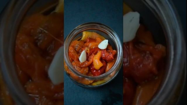 Запеченный маринованный болгарский перец смотреть онлайн