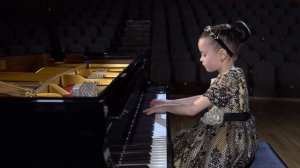 Агафья Корзун, 6 лет, Вальс, С.С. Прокофьев