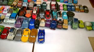 Наша коллекция тачек - 303 машинки Маттел "cars"