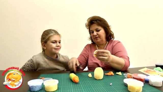 Лепим с детьми. Шариковый пластилин. смотреть онлайн