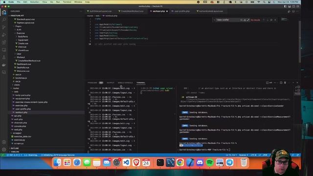 Lunch Break Live Coding! Mobile developer learning web dev | #LearnToCod | #Vue | #Laravel #inertia