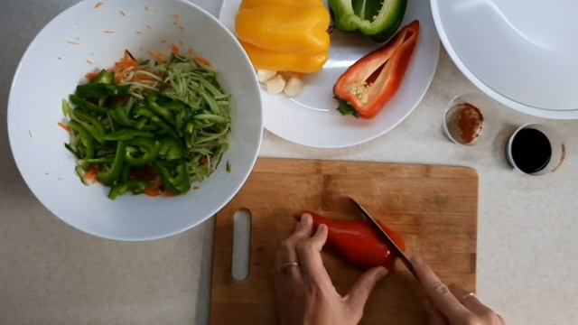 Фунчоза с овощами смотреть онлайн