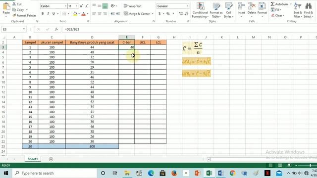 Cara Menghitung & Membuat Peta Kendali C-Chart | Statistika Pengawasan Kualitas | смотреть онлайн