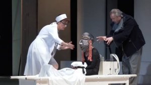 Кристина Асмус в спектакле "Язычники"