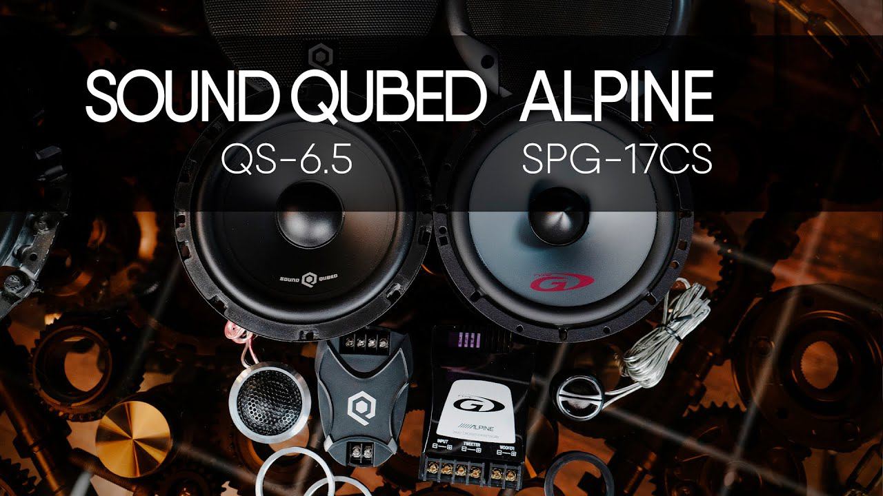SOUND QUBED QS-6.5 vs Alpine SPG-17CS