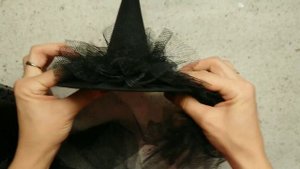 Шляпка ведьмы на Хэллоуин своими руками