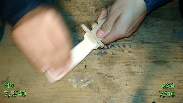 Штык-Нож 6х4 против Штык-Ножа M9 Bayonet