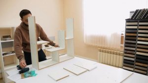 Видео инструкция по сборке стеллажа модель _А9_