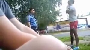 Применил газовый баллончик против быдла