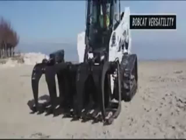 Очиститель песка Bobcat (Sand cleaner).mp4