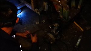 =09= Самодельный минитрактор.  Рулевое.  1 я часть