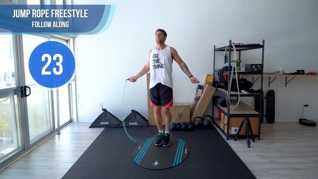 800 Calorie Burn At Home Jump Rope Workout смотреть онлайн