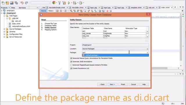 JSF Tutorial Shopping Cart : Create default JSF Pages-Primefaces,Netbeans : Video 4 смотреть онлайн