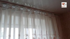 Карниз для штор от вертикальных жалюзи Curtain rod for vertical blinds