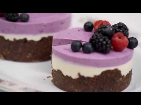 Чизкейк без глютена, яиц и выпекания смотреть онлайн