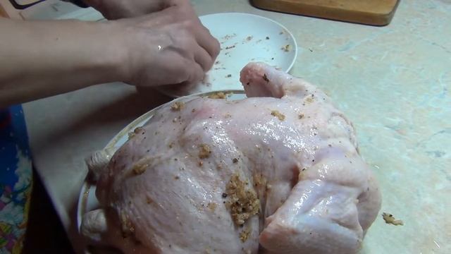Дежурная курица  Курица на соли