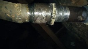 Подтекал сгон в подвале