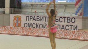 Художественная гимнастика - булавы. Варвара Масленникова, 3 место, 1 разряд.