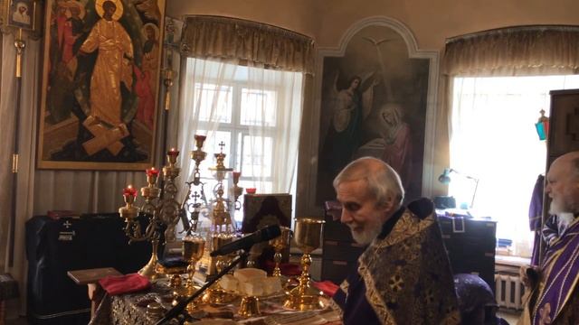 Прямая трансляция. Литургия, 20 марта, воскресенье в 10:00 ч. смотреть онлайн