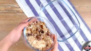 Как приготовить овсянку с фруктами и орехами? | Овсянка по-новому к завтраку