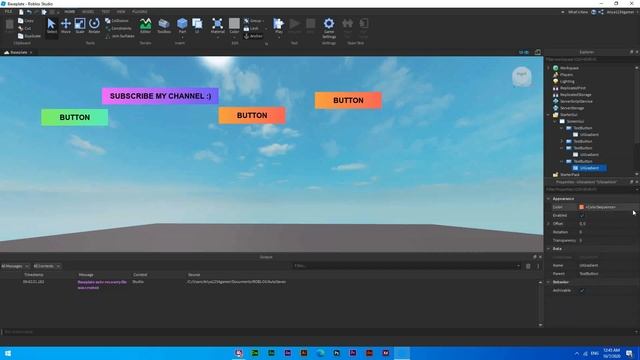 Roblox Studio | How to Make Good UI/GUI смотреть онлайн