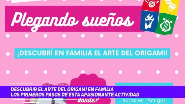 Taller de Origami para niños y niñas en Amigos del Arte смотреть онлайн