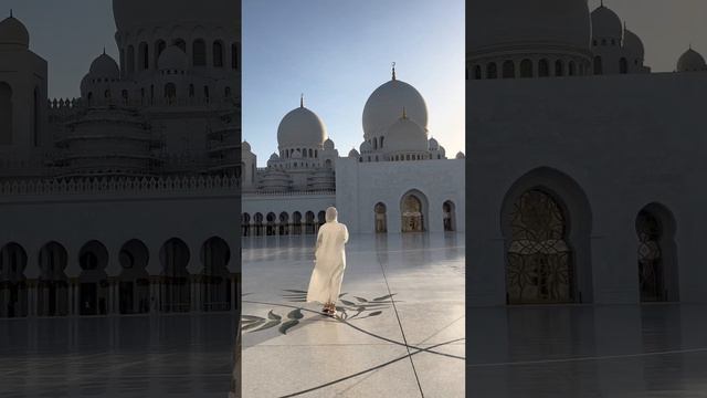 Абу-Даби, мечеть шейха Зайда, очень красивое место. #Abu Dhabi UAE #Sheikh Zayed Mosque