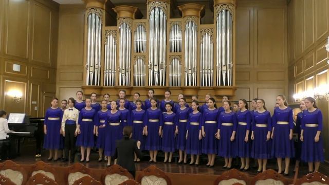 Старший хор КМТИ им. Г.П. Вишневской, А 3  Н. Римский-Корсаков «Песня про бобра»