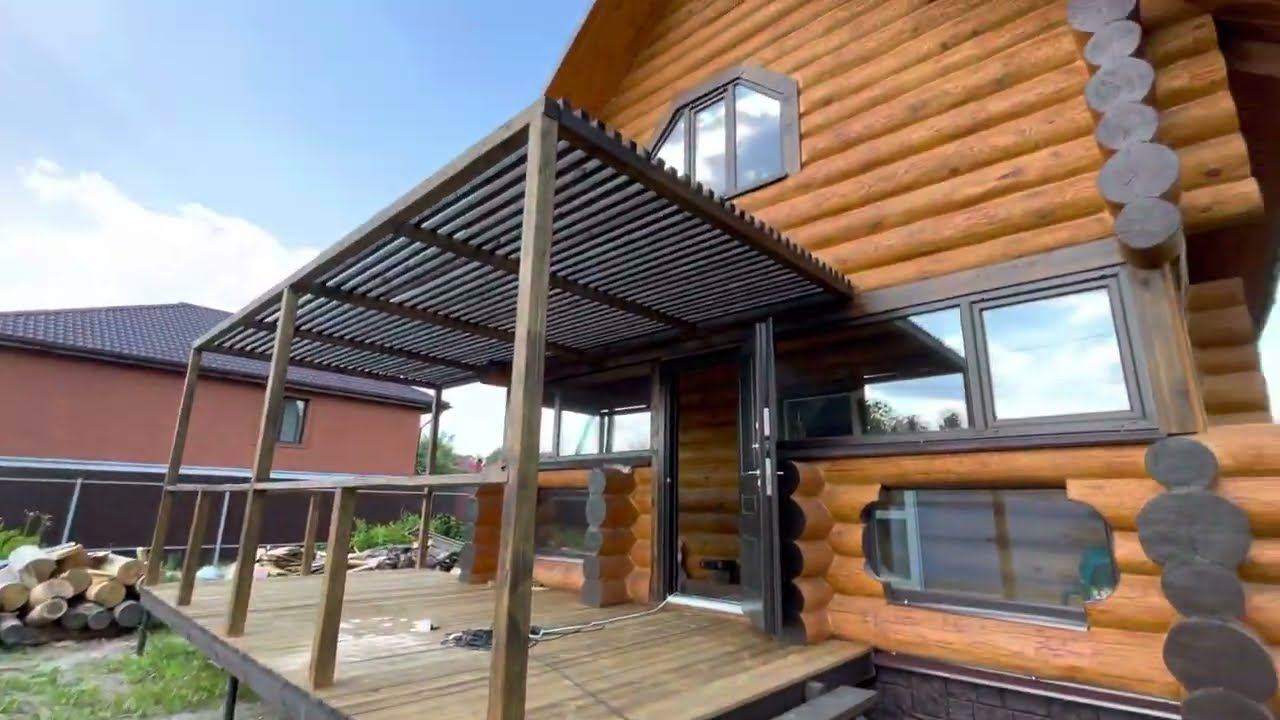 Отделка рубленного дома в Раменском районе. смотреть онлайн