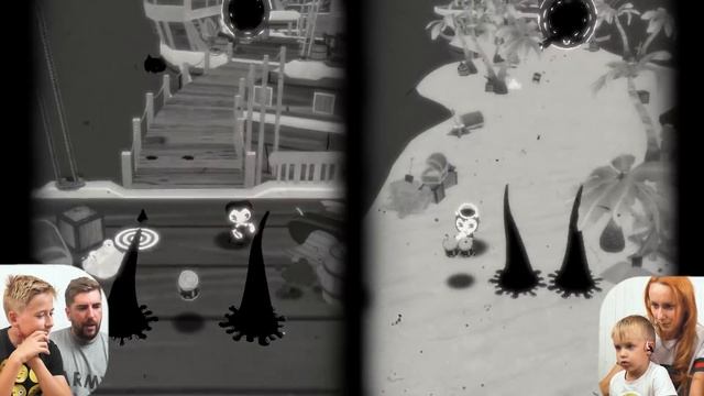 БЕНДИ против БАЛДИ анимация - Мы играем Bendy RUN