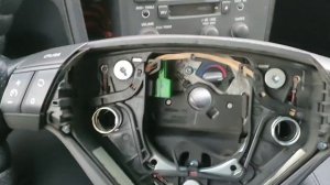 Как снять руль с автомобиля Вольво