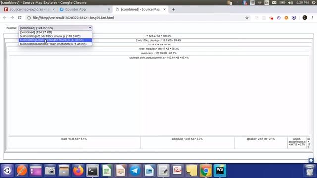 How to analyse Bundle Size for frontend App - React js bundle optimisation by npm смотреть онлайн