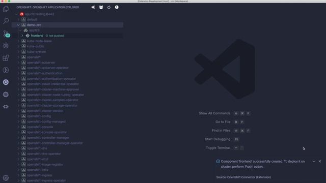 OpenShift Connector: VS Code extension for Red Hat OpenShift смотреть онлайн