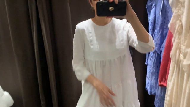ZARA SPRING DRESSES HAUL 2020 | ZARA TRY ON COME SHOPPING WITH ME смотреть онлайн