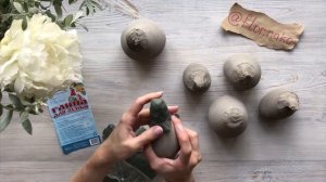 Интерьерные курочки из цемента своими руками.