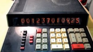Soviet electronic calculator Iskra 112. Калькулятор Искра 112 (~1975)