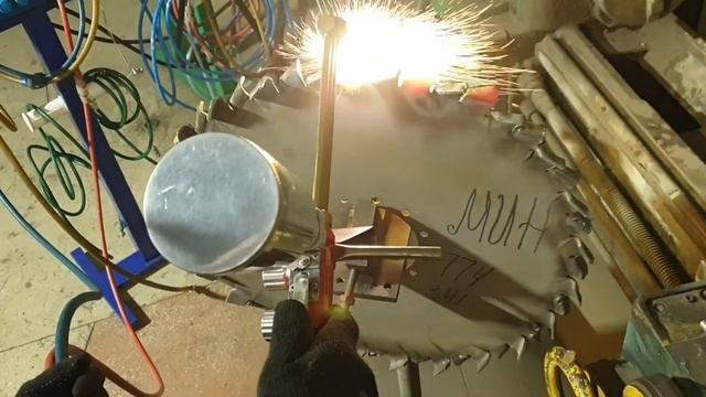 Газопорошковая наплавка износостойкого покрытия "ТЕНА"