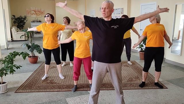 Багоа-джан. Фрагмент гимнастики цигун смотреть онлайн