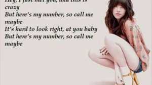 Call me maybe - Carly Rae Jepsen