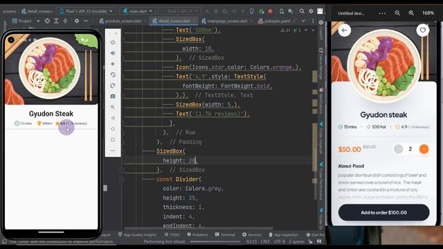 Flutter Ecommerce App | Food delivery app with firebase | Flutter tutorial for beginners [Part 3]