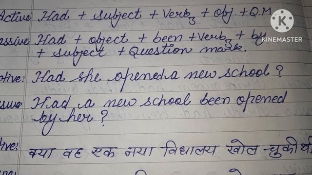 Active and Passive Voice || The Past Perfect Tense смотреть онлайн