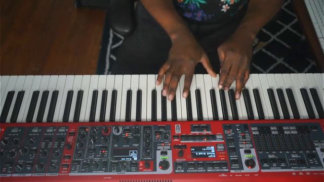 flowing around on my Nord Stage 3 смотреть онлайн